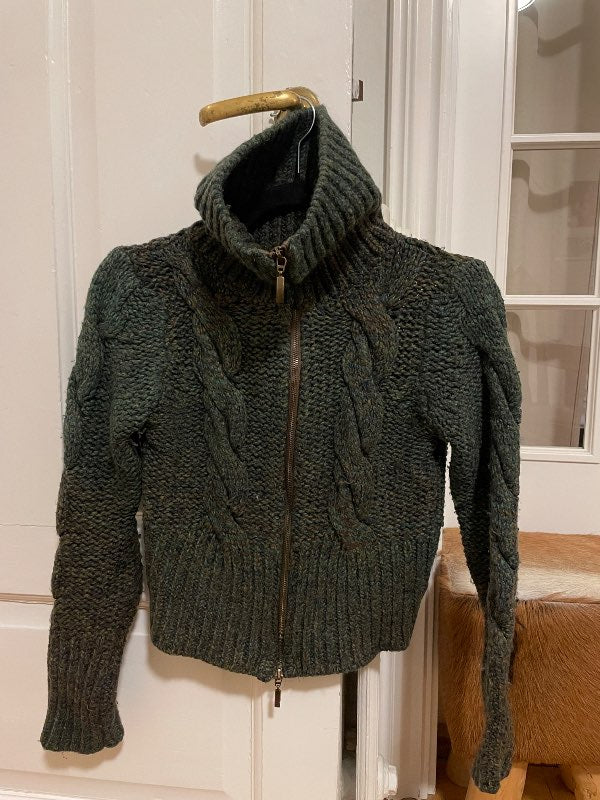 Prjónuð Vintage Peysa