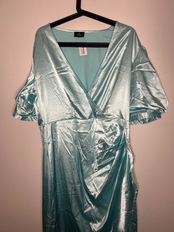 Andrea kjóll sægrænn