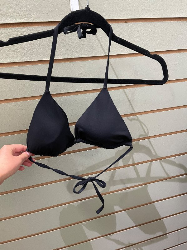 Svartur Bikini toppur