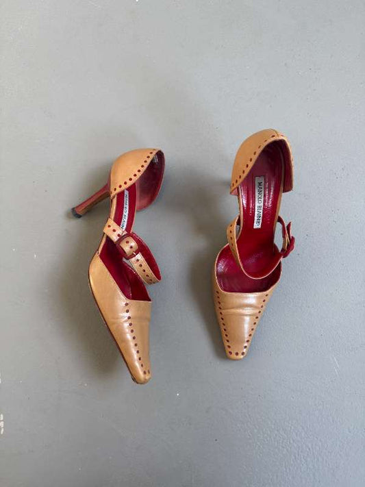 vintage Manolo Blahnik hælaskór