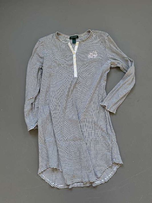 ralph lauren röndóttur kjóll