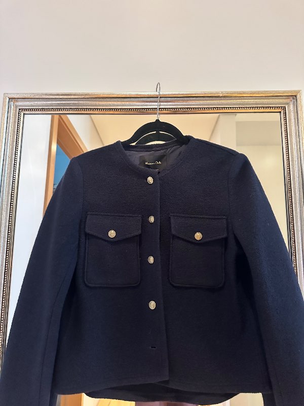 Massimo dutti jakki blàr