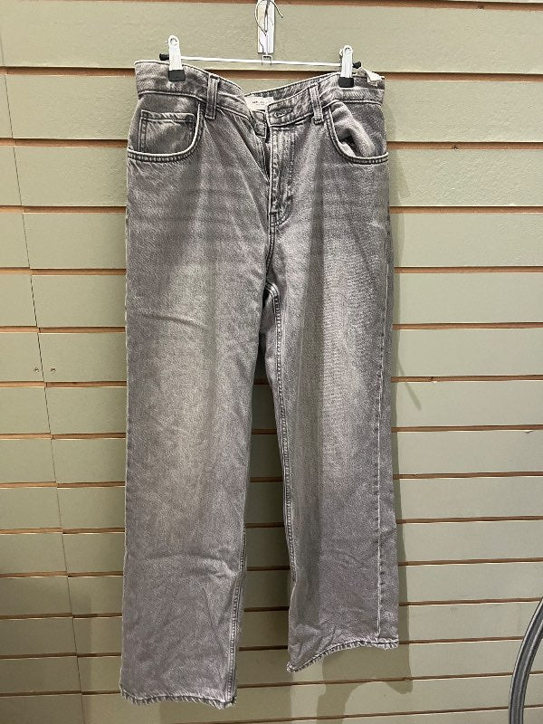 Gráar bershka gallabuxur