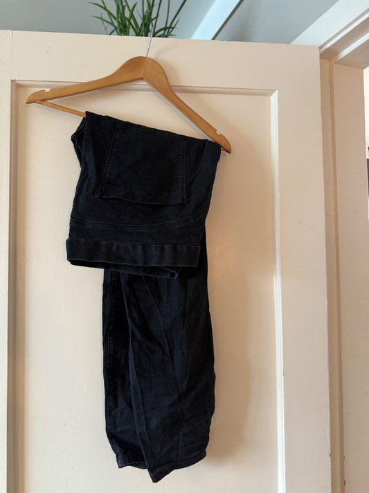 Pull on leggings svartar