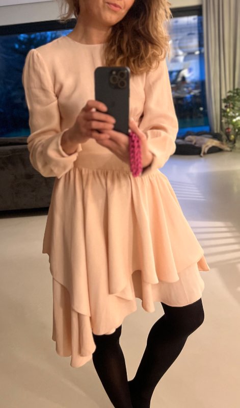 LA MANIA premium pink dress