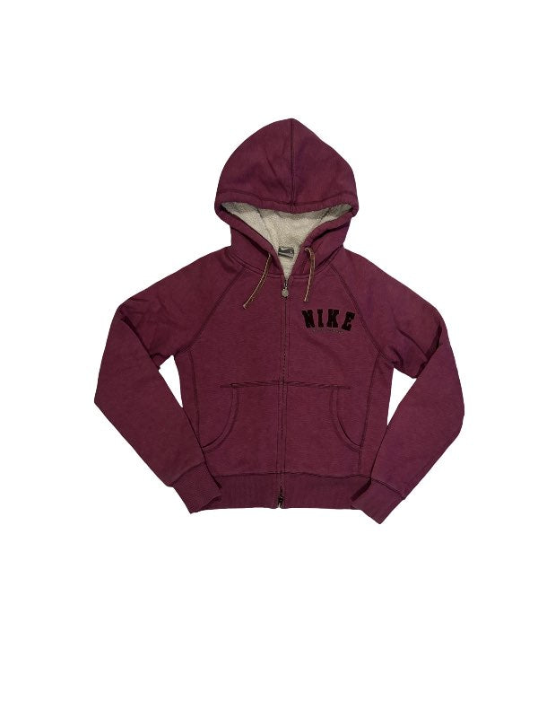 Vintage Nike hettupeysa loð