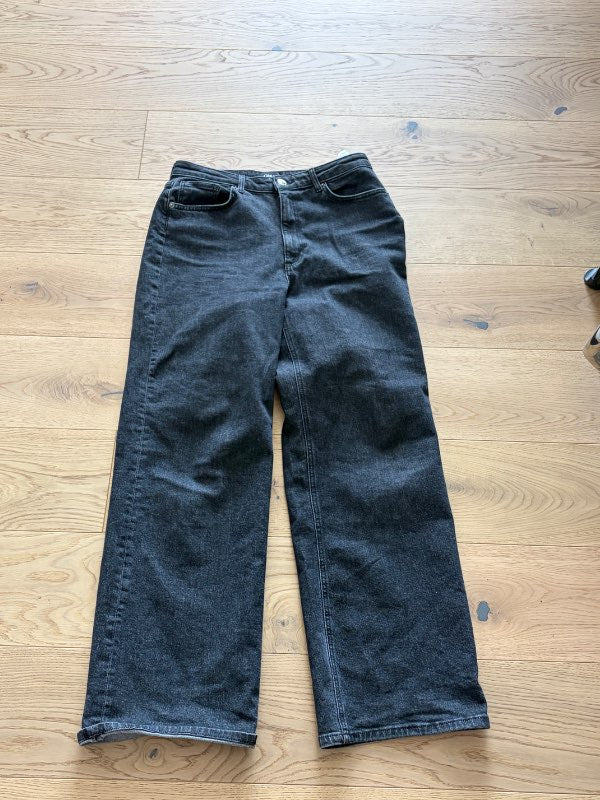 Svartar baggy gallabuxur