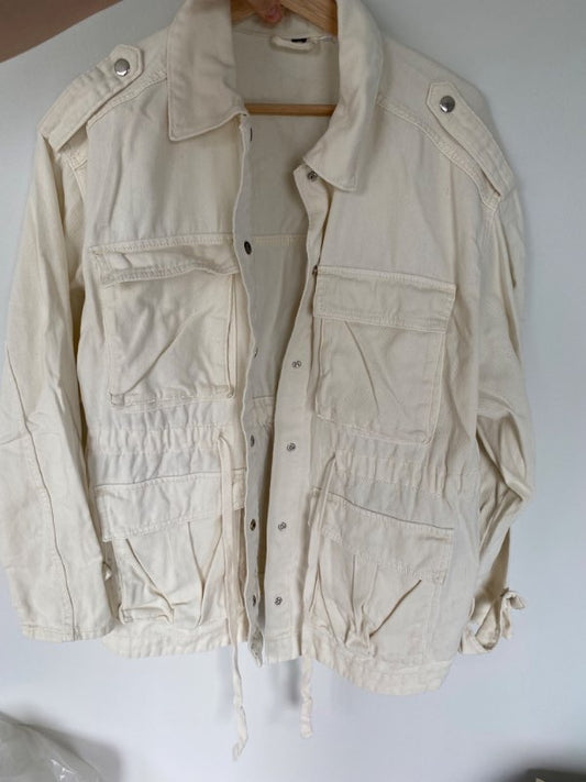 White cotton jacket