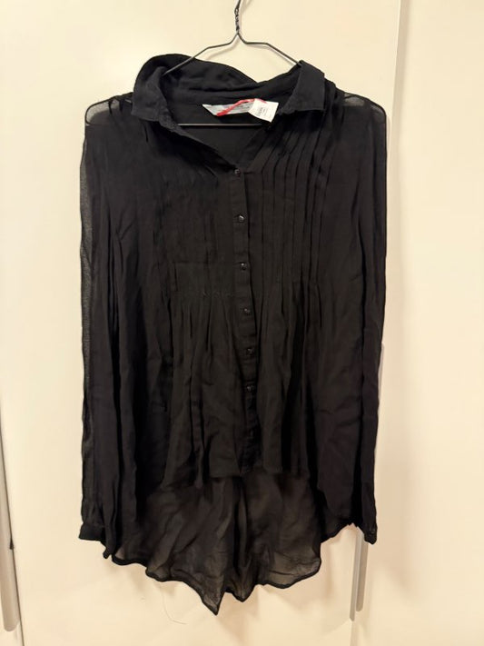 Zara woman svört blússa