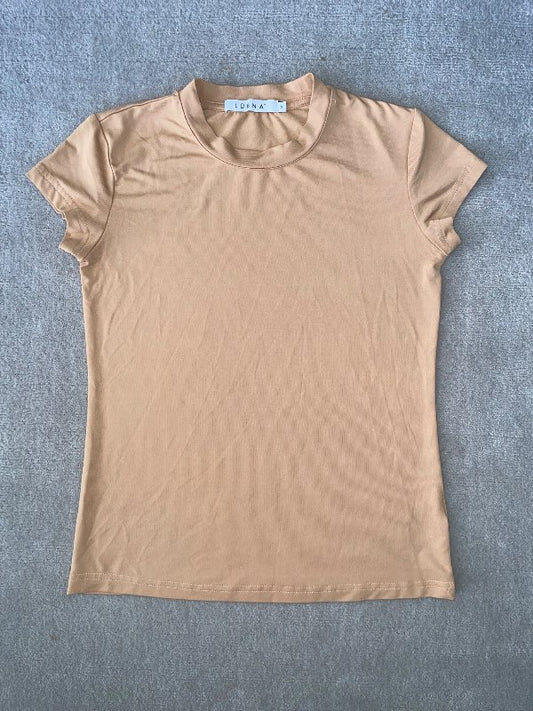 Fitted bolur beige