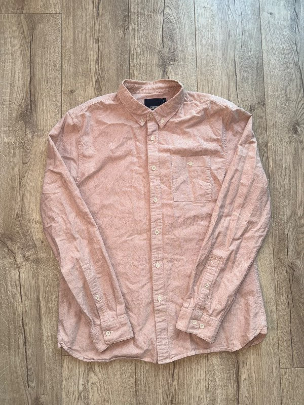 Asos salmon bleik skyrta
