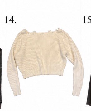 Off the shoulder peysa