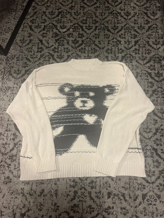 Racer knit peysa
