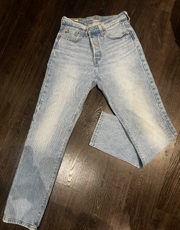 Levi's 501 ljósbláar