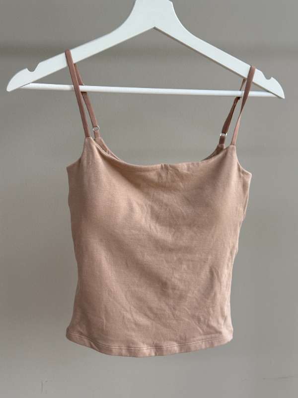 Abercrombie nude hlýrabolur (ónotaður)