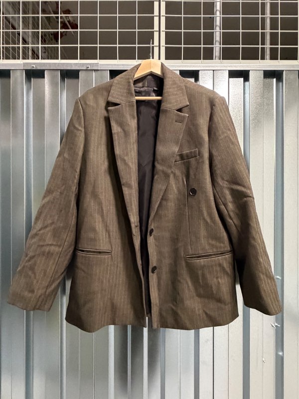 Brúnn blazer - ZARA
