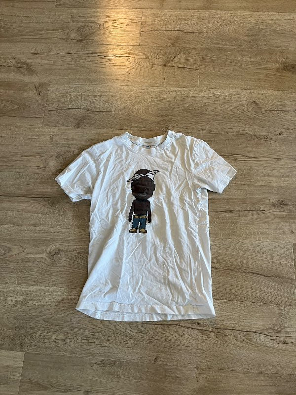 Hvítur 2pac bolur