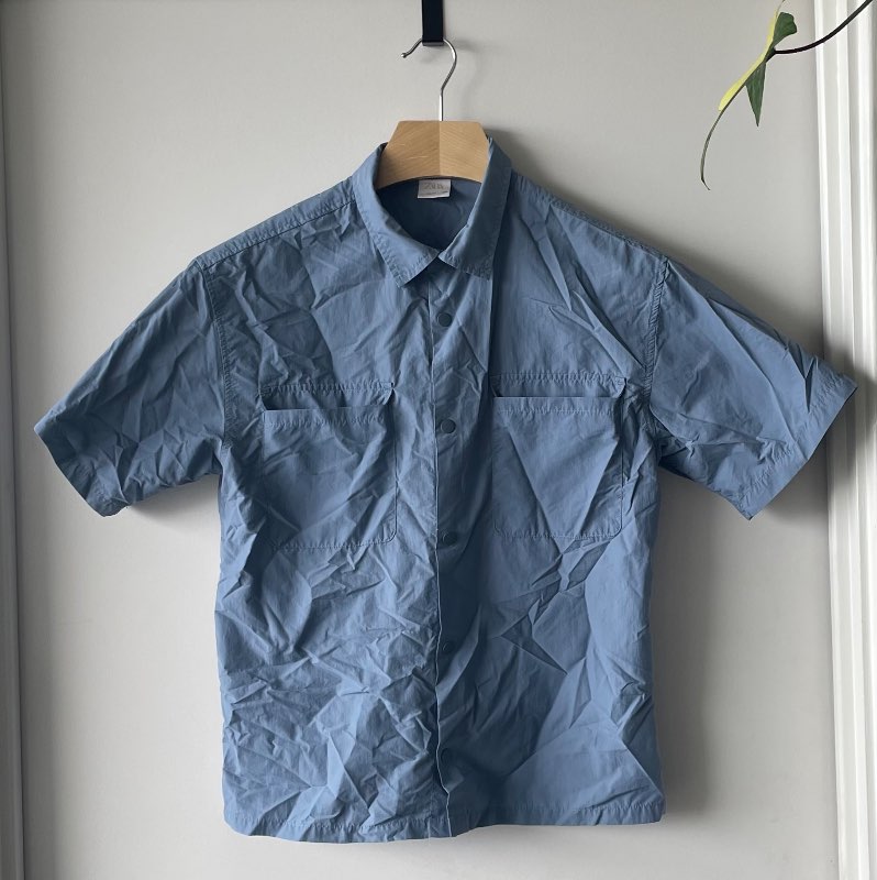 Zara ljósblá utility-skyrta