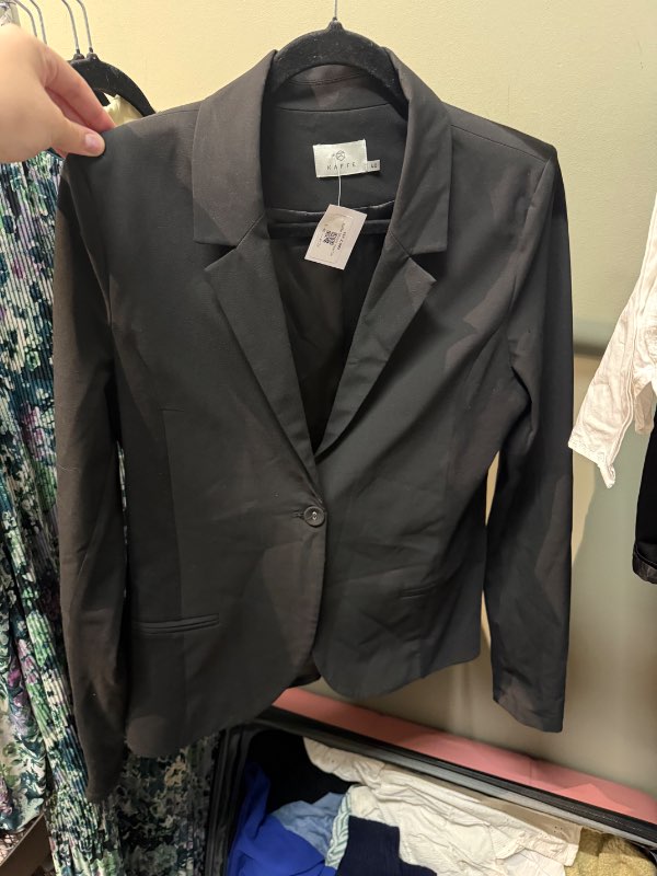 Kaffe blazer svartur