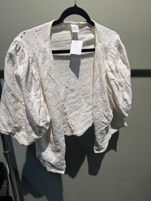 H&M hvít blússa