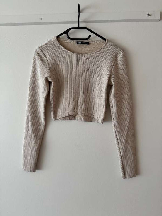 Zara cropped langermabolur