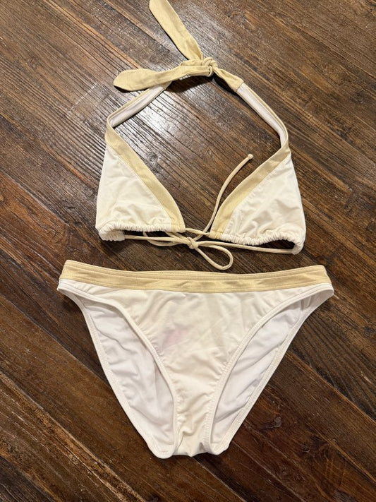 Bikini hvítt/gyllt