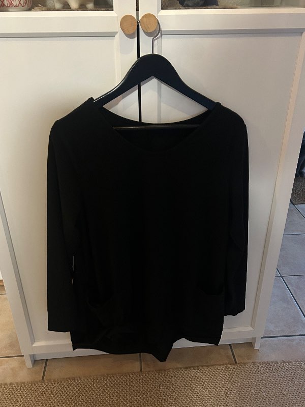 black shirt w pockets unknown