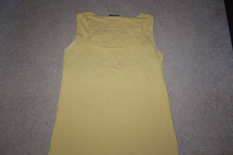Zara gulur tanktop
