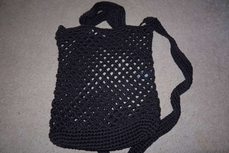 Weekday svart beach bag
