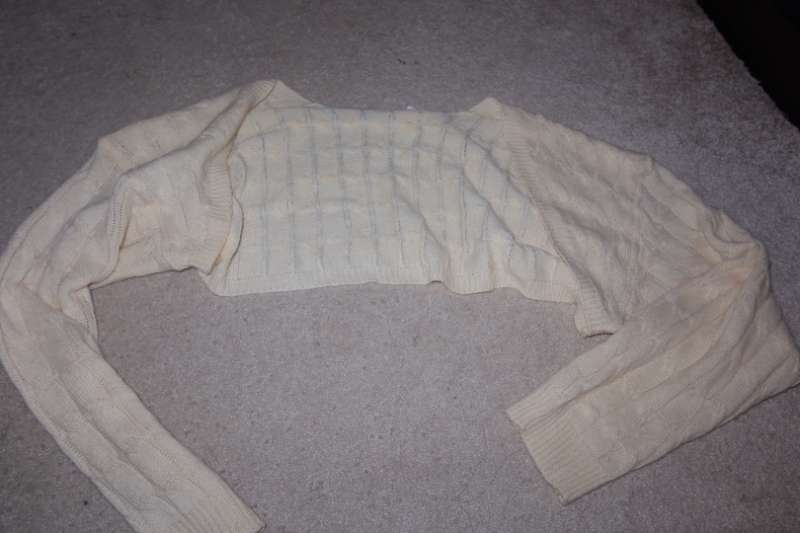 Beige sleeve