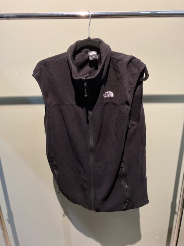 Northface svart flísvesti
