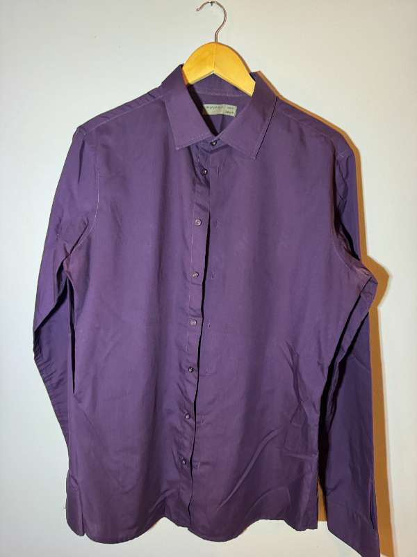 Plaza Italia skyrta fjólublá (L)