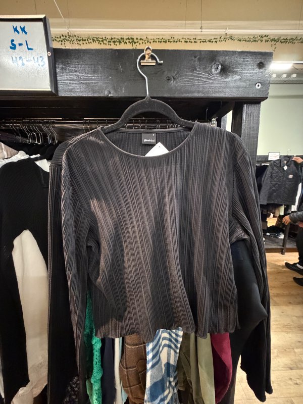 Blússa svört gina tricot