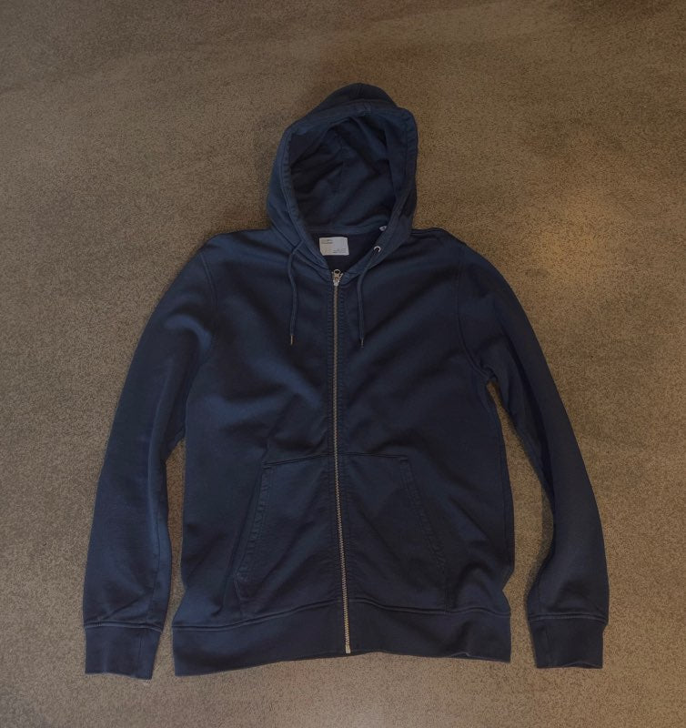 blank zip up hettupeysa