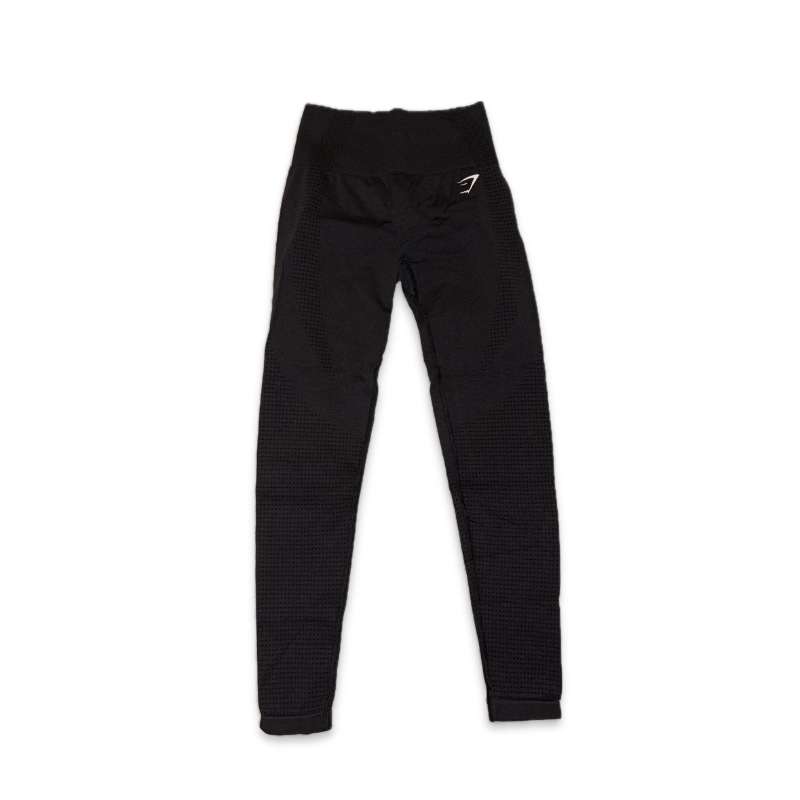 Svartar Gymshark Leggings