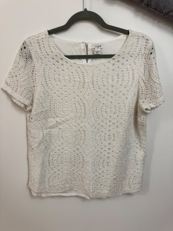 Hvít J.Crew Blússa
