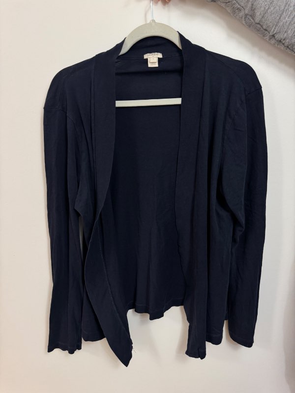 Svört J Crew Jakkapeysa
