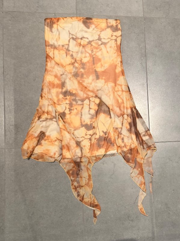 Tube dress gulur/appelsinugulur