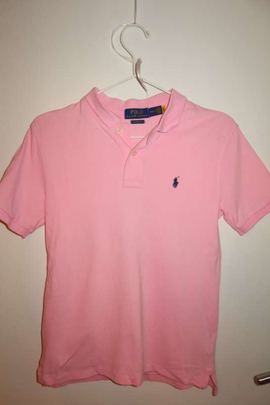 Polo Ralph Lauren bleikur stuttermabolur