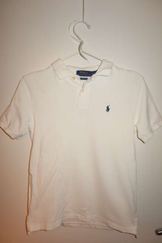 Polo Ralph Lauren hvítur stuttermabolur