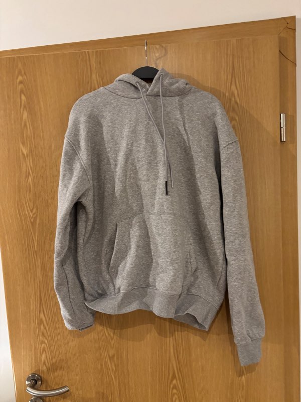 Bershka grá hettupeysa