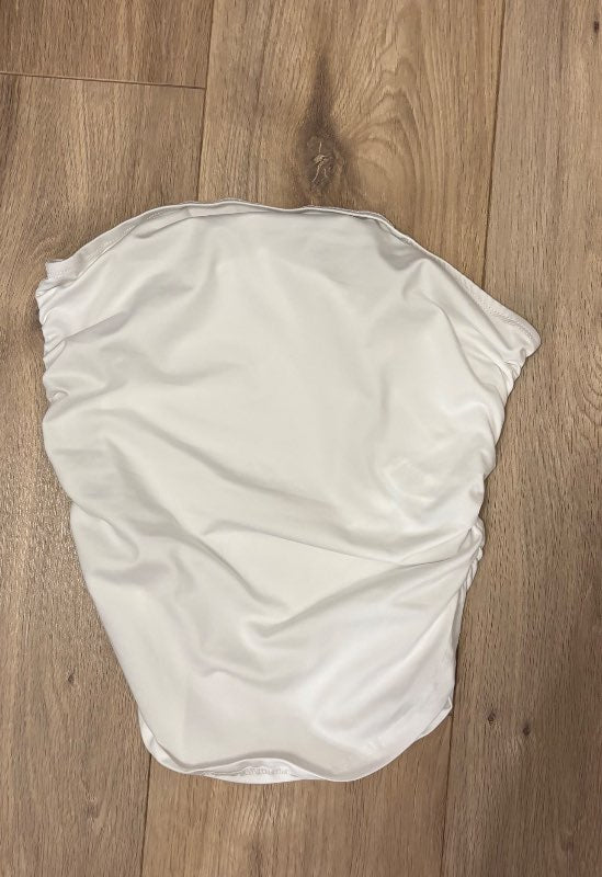 Hvítur shein tube top