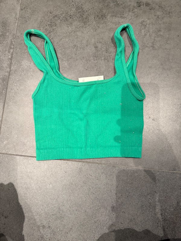 Grænn Zara tanktop