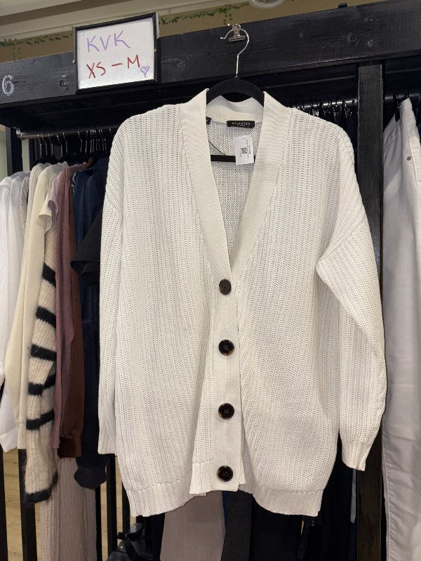 Selected ljós oversized peysa S