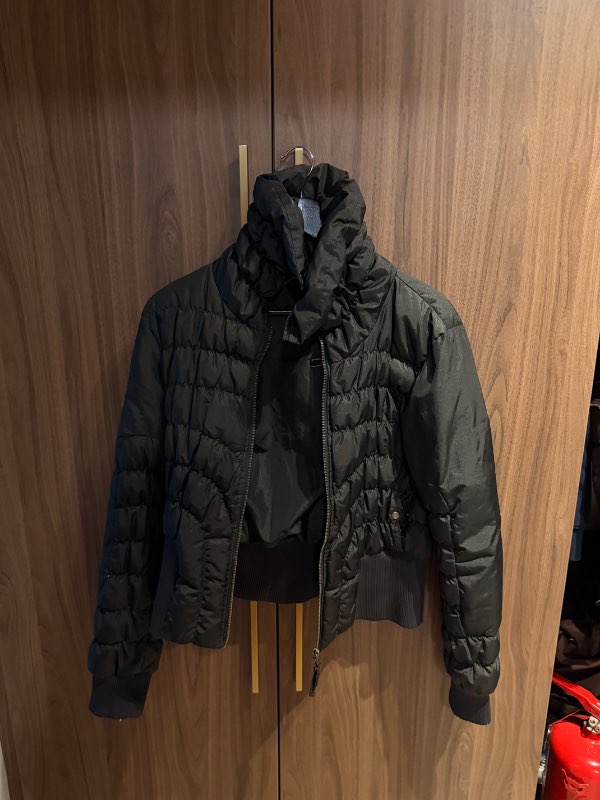 High neck úlpa