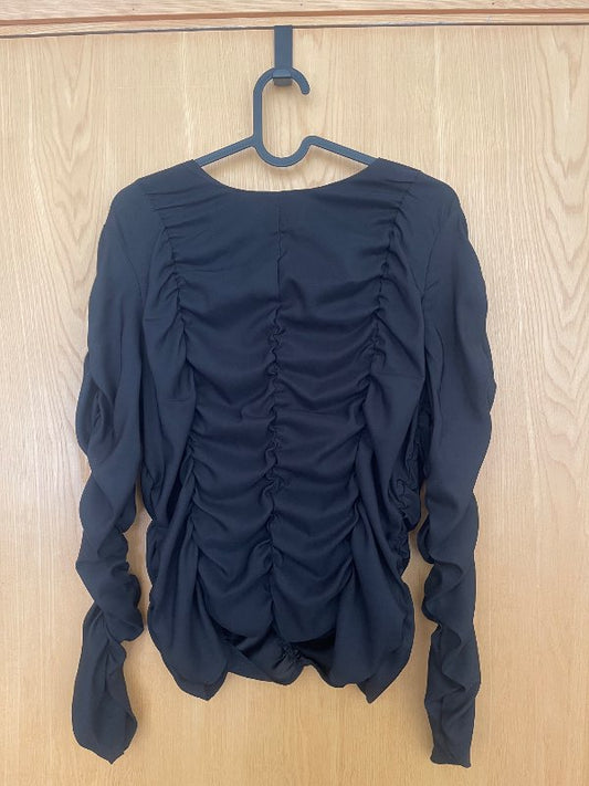 Svört blússa Topshop
