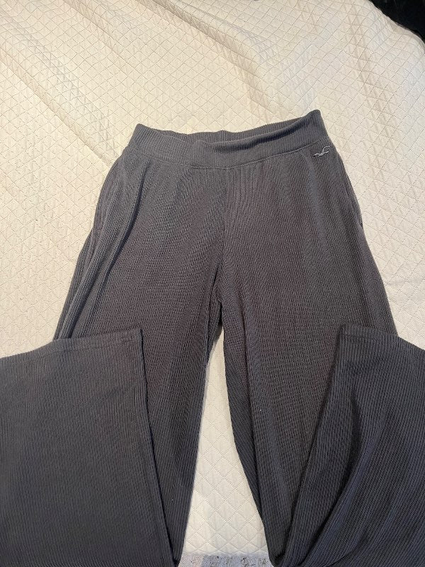Hollister ribbed pants grey