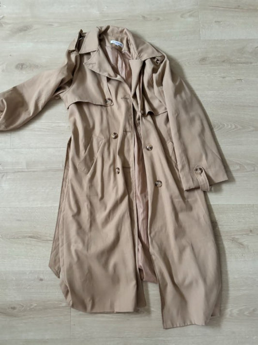 Camel trench jakki