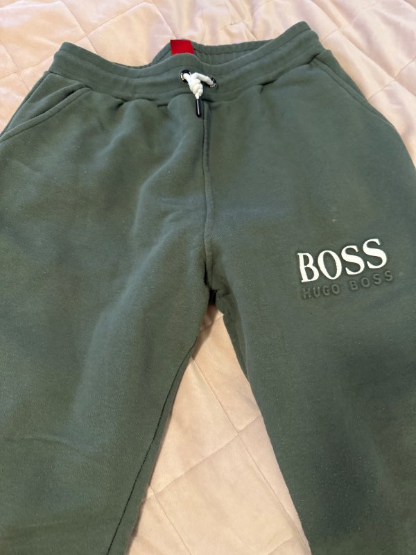 Boss green pants