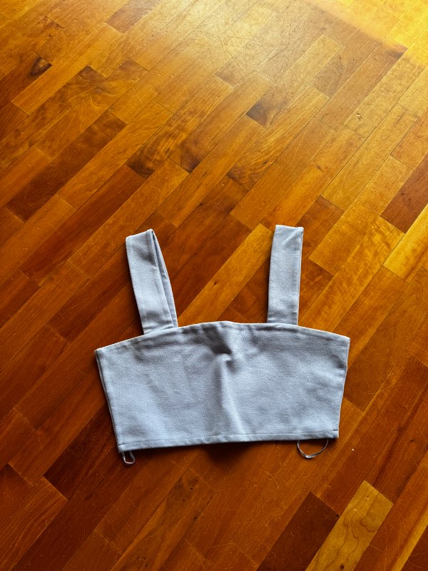 Blár Zara toppur